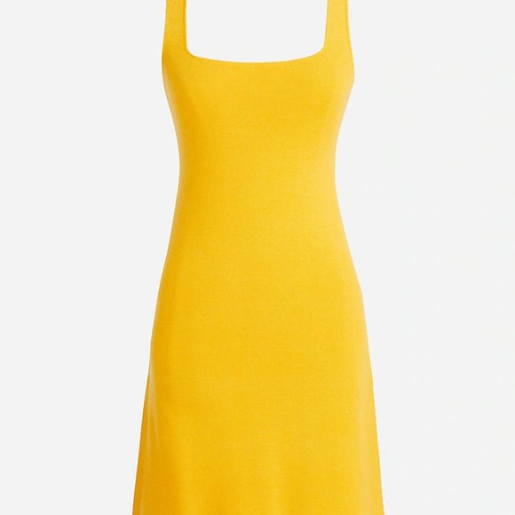 J.Crew Squareneck mini sweater-dress Sz Small NWT - Picture 2 of 5